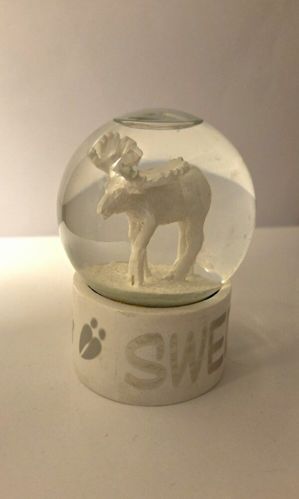 Snöglob - Älg Vit - Bild 2