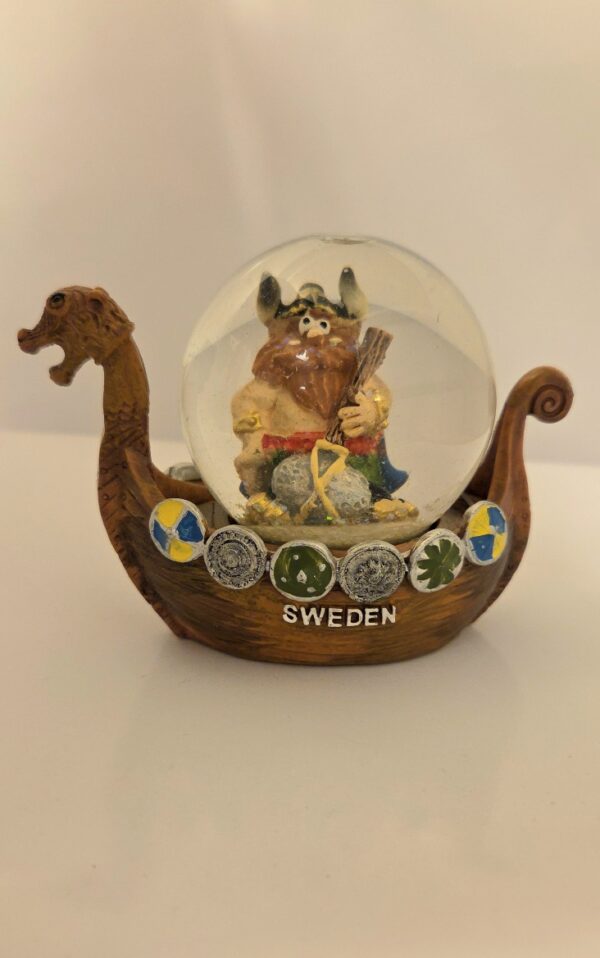 Snöglob - Viking i båt - Bild 2
