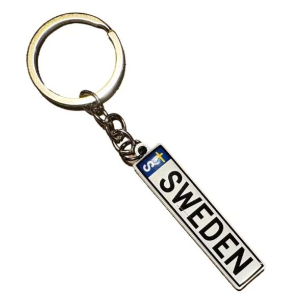 Nyckelring - Sweden reg.skylt - Bild 2