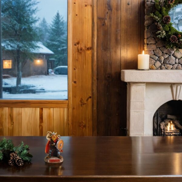 Viking - Röd mantel