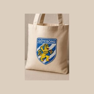 Broderat Märke - Göteborg vapensköld