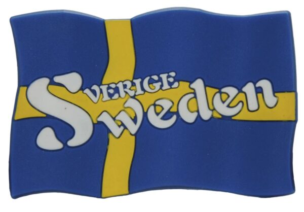 Magnet -  Svensk flagga, gummiaktig - Bild 2