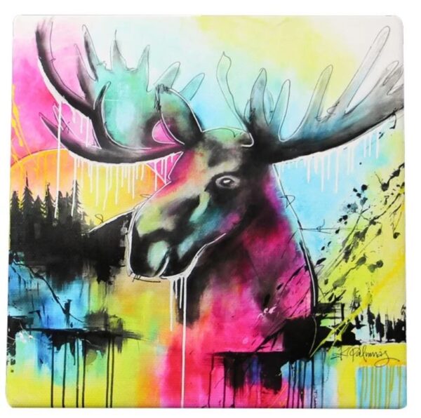 Canvas - Älg - Bild 2