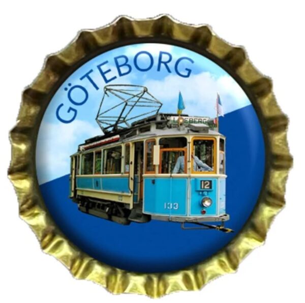 Magnet Kapsyl - Spårvagn - Bild 2